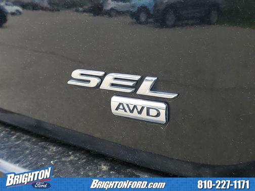 Shadow Black 2016 Ford Edge SEL