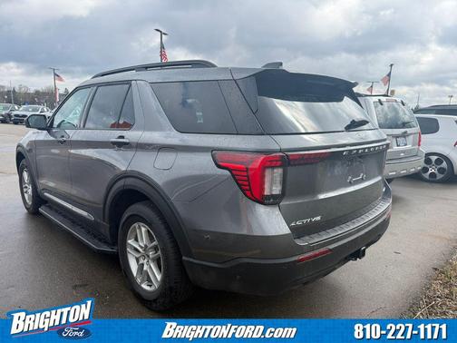 Carbonized Gray Metallic 2025 Ford Explorer Active