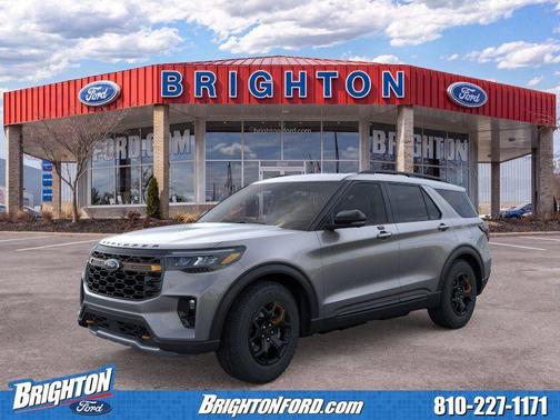 Carbonized Gray Metallic 2026 Ford Explorer Tremor
