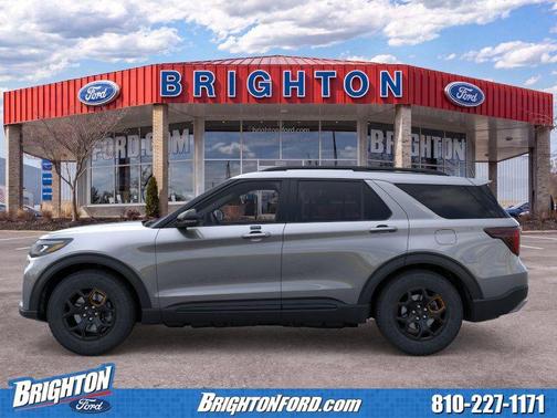 Carbonized Gray Metallic 2026 Ford Explorer Tremor
