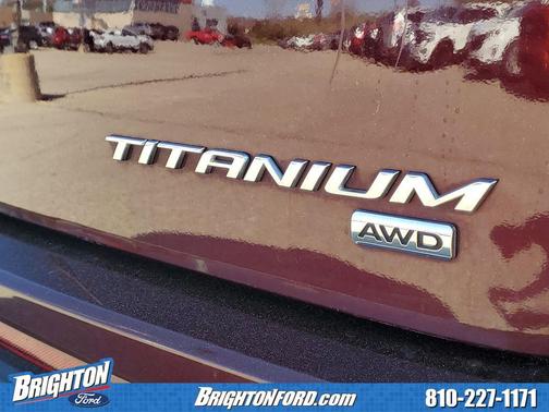 Burgundy Velvet Metallic Tinted Clearcoat 2018 Ford Edge Titanium