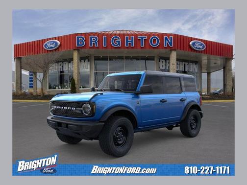 Velocity Blue Metallic 2026 Ford Bronco Big Bend