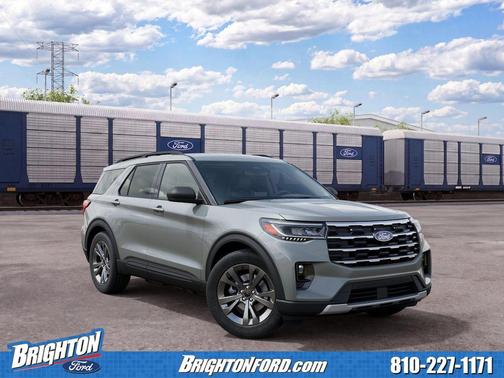 Avalanche Gray 2027 Ford Explorer Active