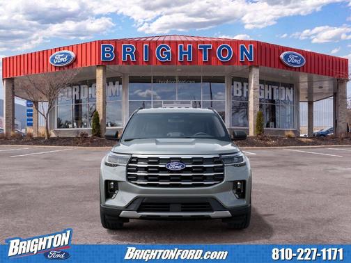 Avalanche Gray 2027 Ford Explorer Active