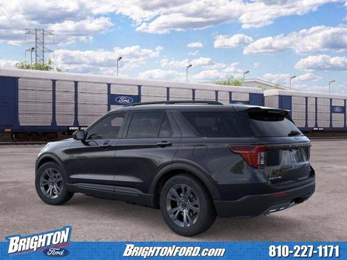 Agate Black Metallic 2026 Ford Explorer Active