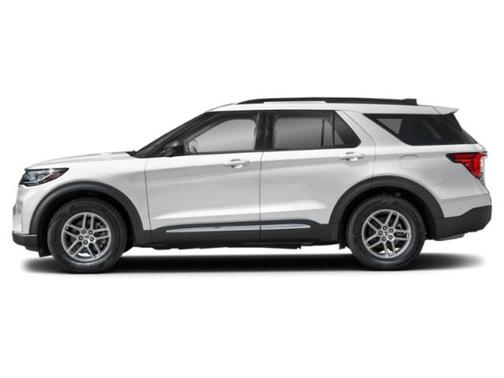 Space White Metallic 2026 Ford Explorer Active