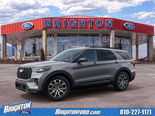Carbonized Gray Metallic 2027 Ford Explorer ST-Line