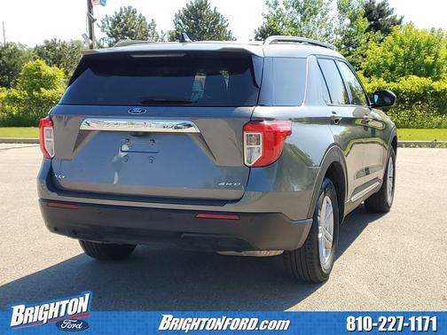 Gray Metallic 2024 Ford Explorer XLT
