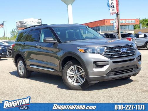 Gray Metallic 2024 Ford Explorer XLT