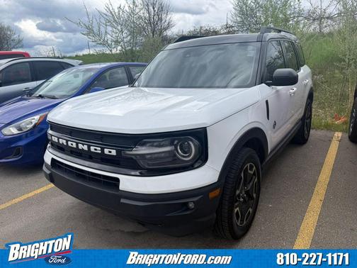 Oxford White 2021 Ford Bronco Sport Outer Banks