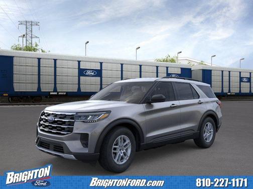 Carbonized Gray Metallic 2026 Ford Explorer Active