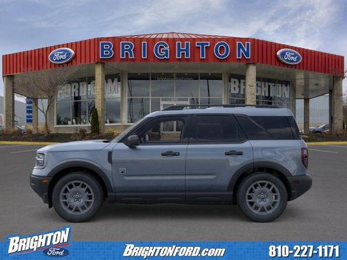 Azure Gray Metallic Tri-Coat 2026 Ford Bronco Sport Big Bend