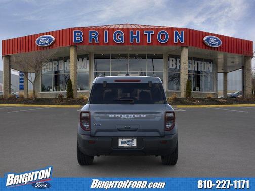 Azure Gray Metallic Tri-Coat 2026 Ford Bronco Sport Big Bend