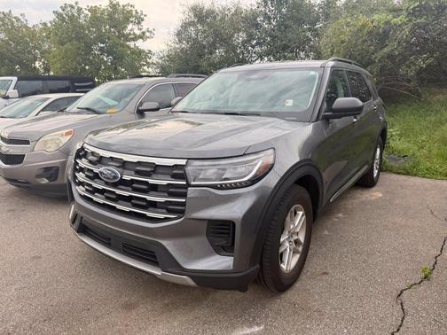 Gray Metallic 2025 Ford Explorer Active