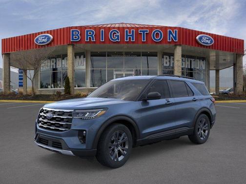 Vapor Blue Metallic 2026 Ford Explorer Active