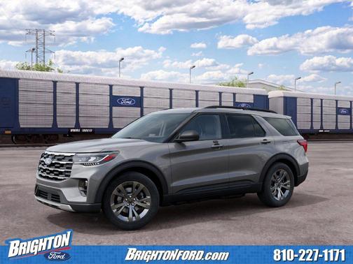 Carbonized Gray Metallic 2027 Ford Explorer Active