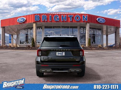 Agate Black Metallic 2027 Ford Explorer Active