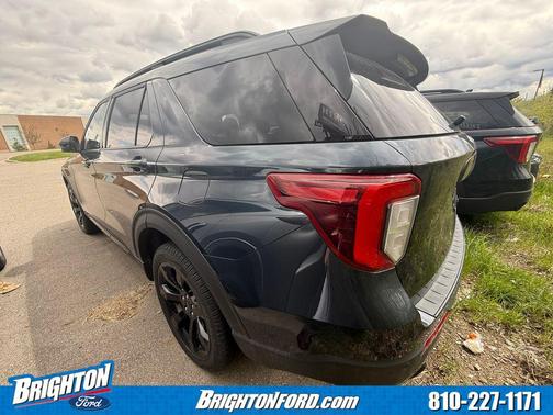 Blue Metallic 2023 Ford Explorer ST-Line