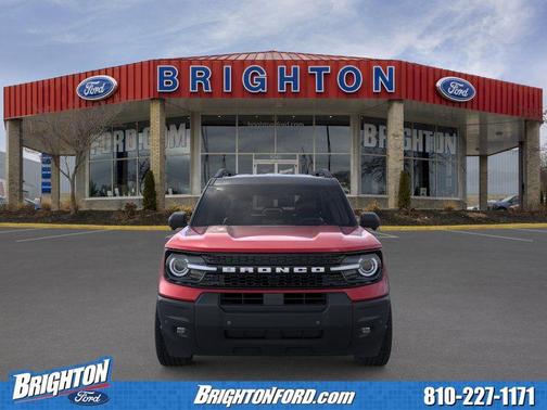 Ruby Red Metallic Tinted Clearcoat 2026 Ford Bronco Sport Outer Banks