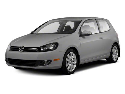 Silver 2010 Volkswagen Golf 2-Door