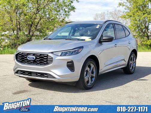 Silver Metallic 2024 Ford Escape ST-Line