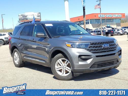 Gray Metallic 2024 Ford Explorer XLT