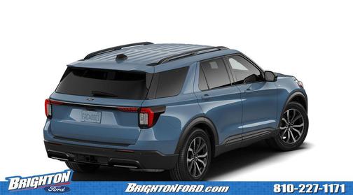 Vapor Blue Metallic 2026 Ford Explorer ST-Line