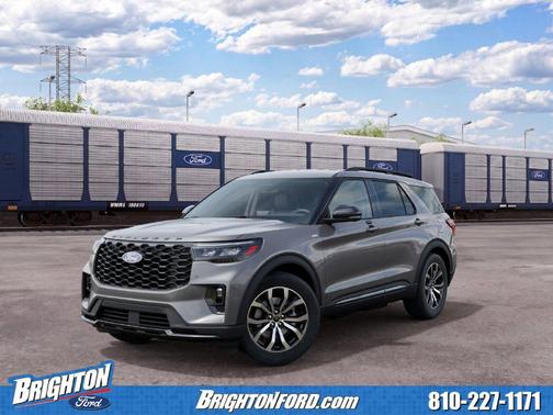 Carbonized Gray Metallic 2027 Ford Explorer ST-Line