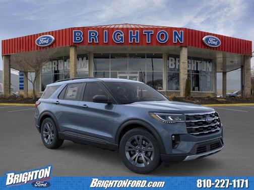 Vapor Blue Metallic 2026 Ford Explorer Active