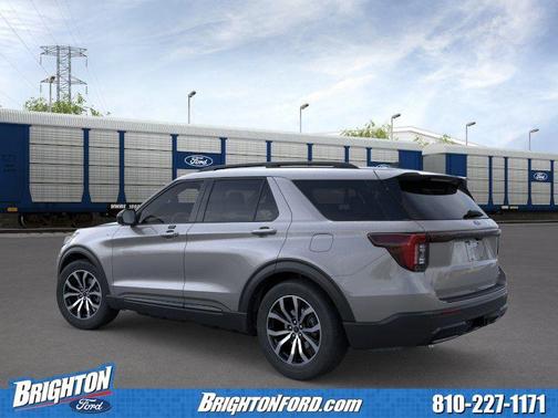Carbonized Gray Metallic 2026 Ford Explorer ST-Line