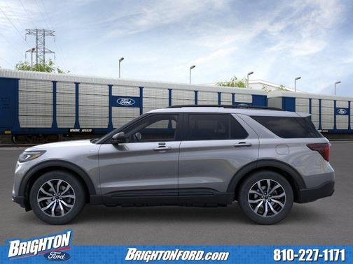 Carbonized Gray Metallic 2026 Ford Explorer ST-Line