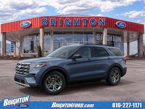 Vapor Blue Metallic 2027 Ford Explorer Active