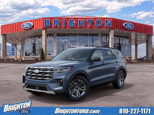 Vapor Blue Metallic 2027 Ford Explorer Active