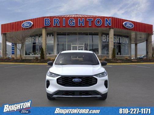 star white metallic tri-coat 2026 Ford Escape ST-Line