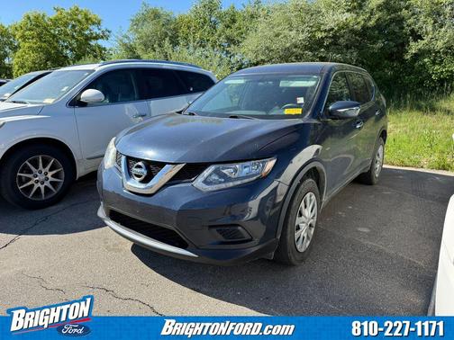 Arctic Blue Metallic 2015 Nissan Rogue S