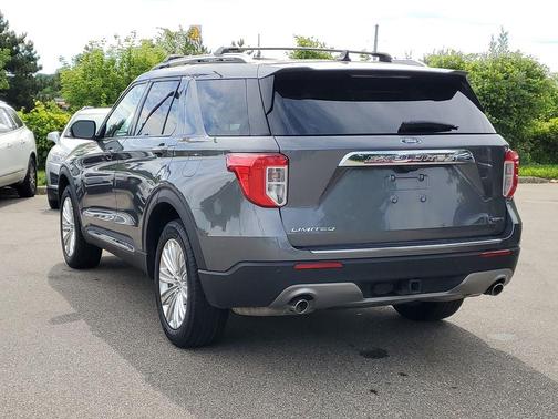 Gray Metallic 2023 Ford Explorer Limited