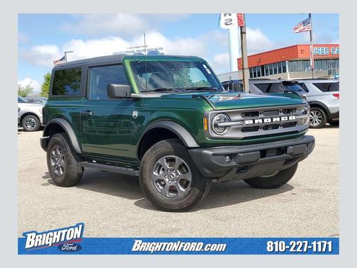 Eruption Green Metallic 2024 Ford Bronco Big Bend