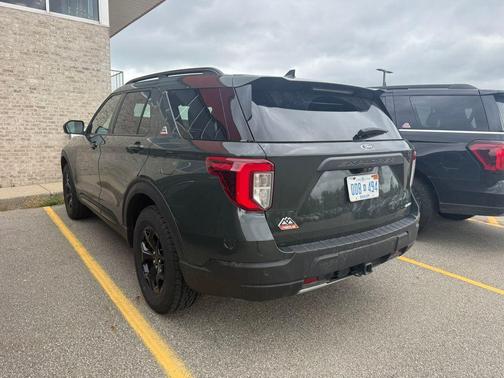 Green Metallic 2023 Ford Explorer Timberline