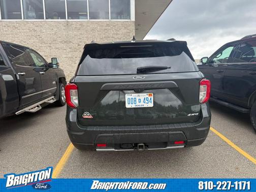 Green Metallic 2023 Ford Explorer Timberline