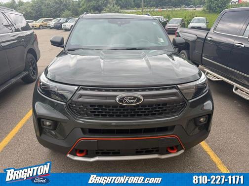 Green Metallic 2023 Ford Explorer Timberline
