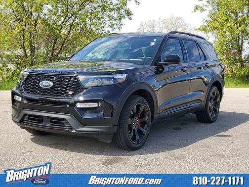Black Metallic 2023 Ford Explorer ST