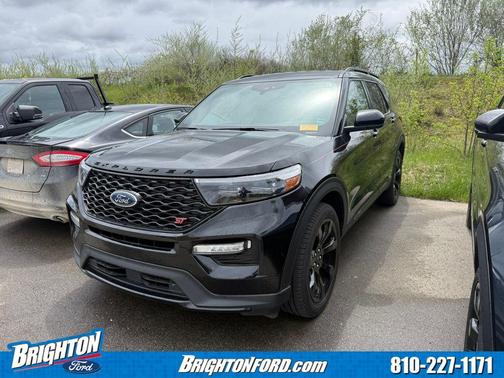 Black Metallic 2023 Ford Explorer ST