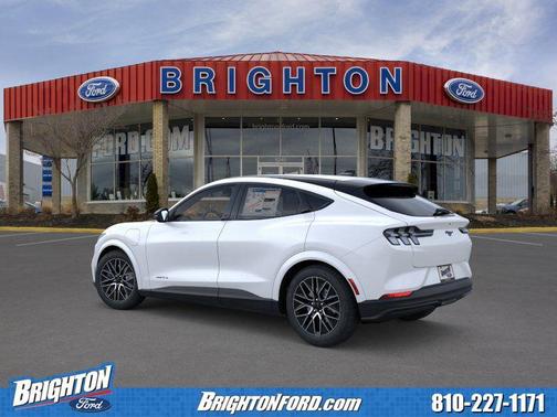 Star White Metallic Tri-Coat 2026 Ford Mustang Mach-E Premium