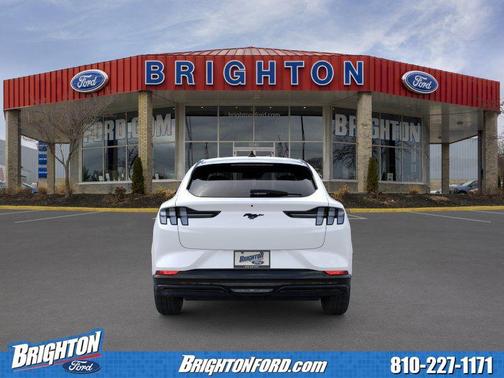 Star White Metallic Tri-Coat 2026 Ford Mustang Mach-E Premium