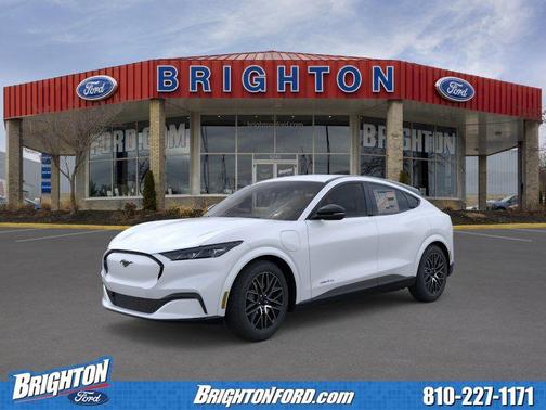 Star White Metallic Tri-Coat 2026 Ford Mustang Mach-E Premium