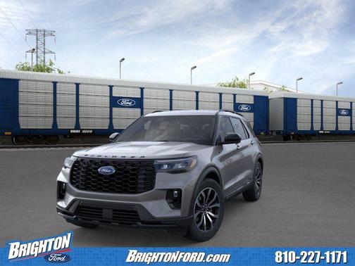 Carbonized Gray Metallic 2026 Ford Explorer ST-Line