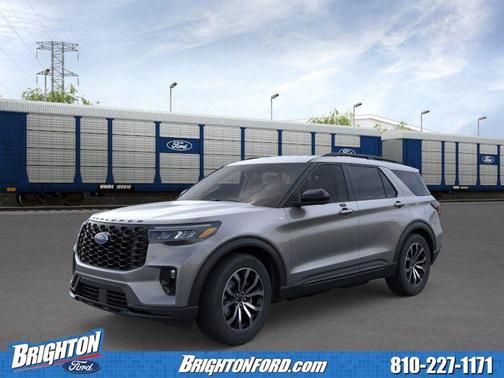 Carbonized Gray Metallic 2026 Ford Explorer ST-Line