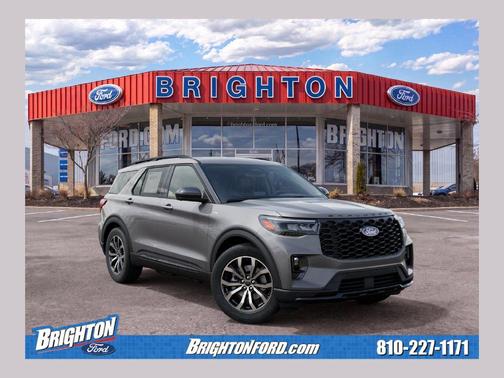 Carbonized Gray Metallic 2027 Ford Explorer ST-Line