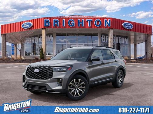 Carbonized Gray Metallic 2027 Ford Explorer ST-Line