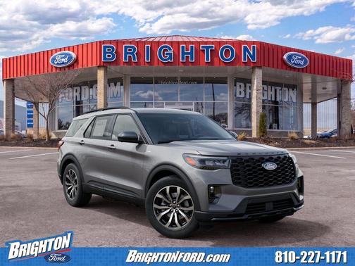 Carbonized Gray Metallic 2027 Ford Explorer ST-Line
